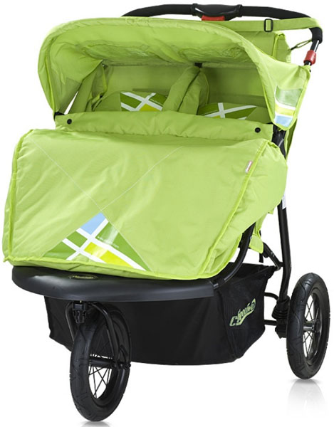 Chipolino Kolica Duo lime - dodatni pogled