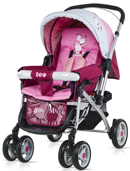 Chipolino Baby Max kolica Leo raspberry - dodatni pogled