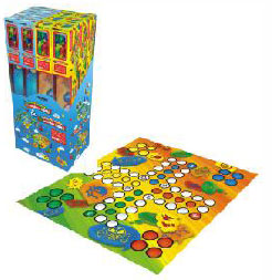 Podna prostirka Ne Ljuti Se Čoveče žuta 70-250 - dodatni pogled