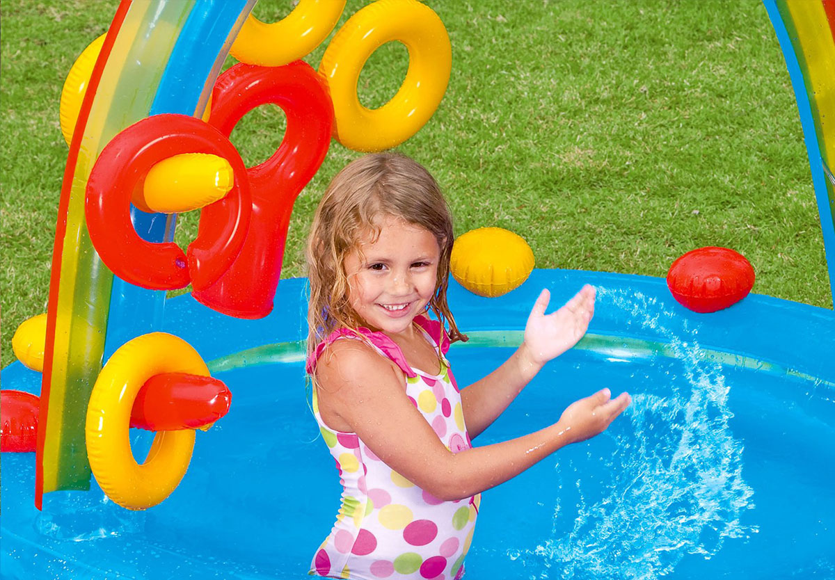 Vodeno Igralištance Sa 2 Bazena 297 x 193 x 135 cm Intex 57453 - dodatni pogled