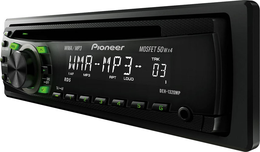 Pioneer auto player DEH-1320MP - dodatni pogled