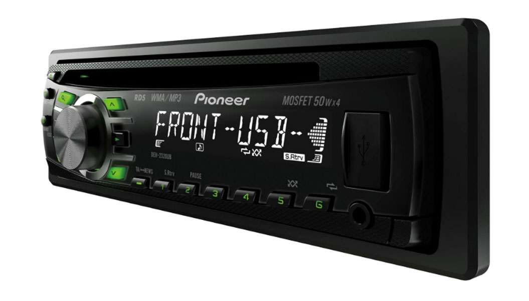 Pioneer auto player DEH-2320UB - dodatni pogled
