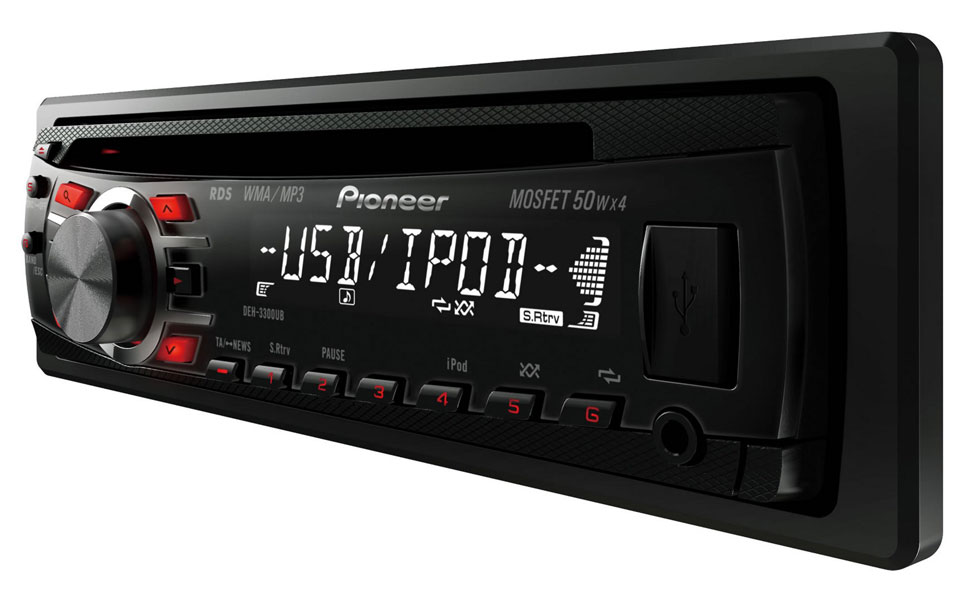 Pioneer auto player DEH-3300UB - dodatni pogled