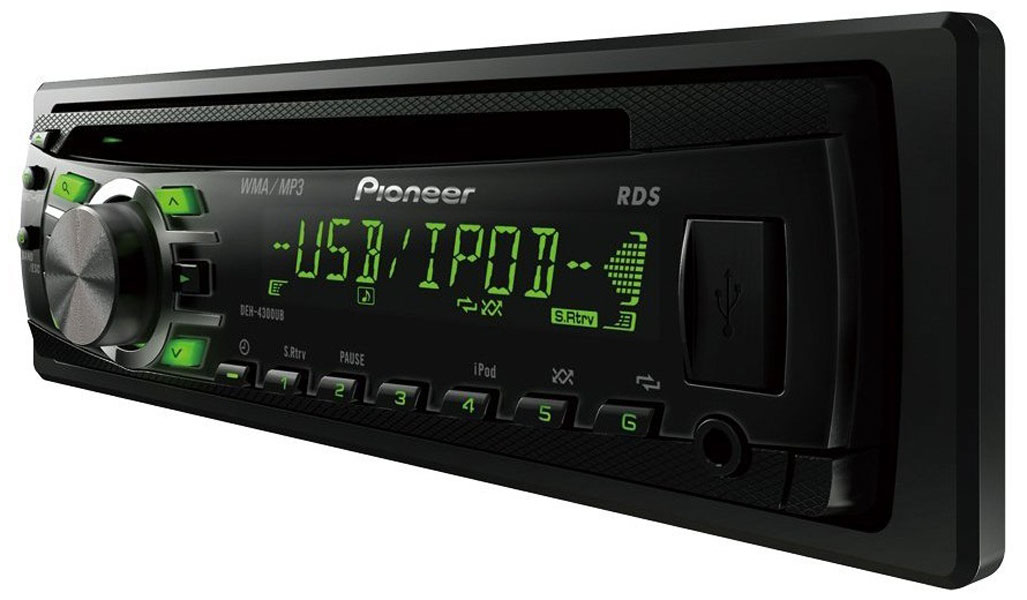 Pioneer auto player DEH-4300UB - dodatni pogled