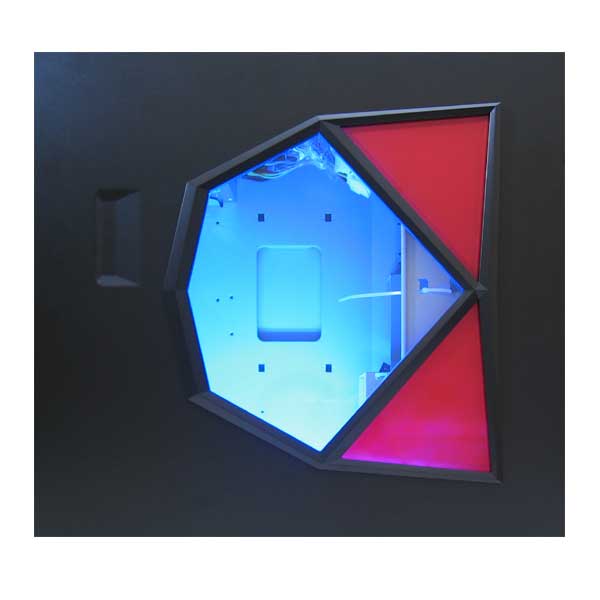 Kućište XPIDER II BLACK/RED, W/ TRANSPARENT SIDE DOOR - dodatni pogled