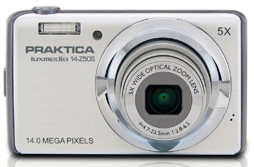 Praktica Luxmedia 14Z50S srebrni digitalni fotoaparat 256636 - dodatni pogled