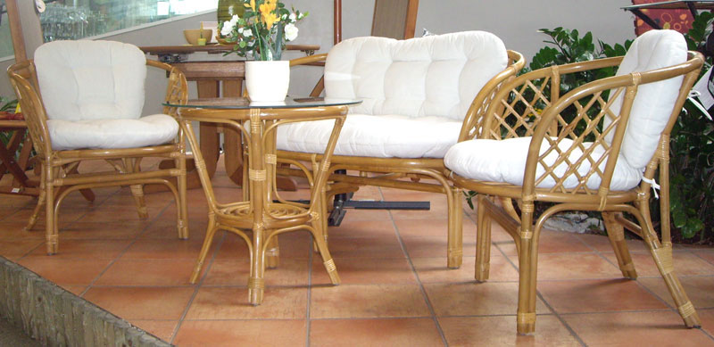 Bambus Ratan Garnitura - dodatni pogled