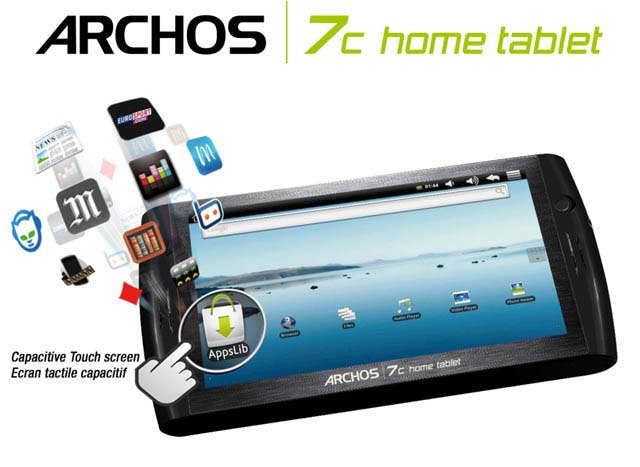 Archos 7c Android Home Tablet Računar - 8 GB - 7 in - dodatni pogled