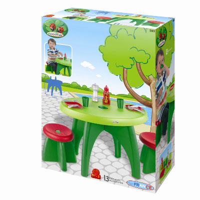 Ecoiffier Stočić & stolice SM000583 - dodatni pogled