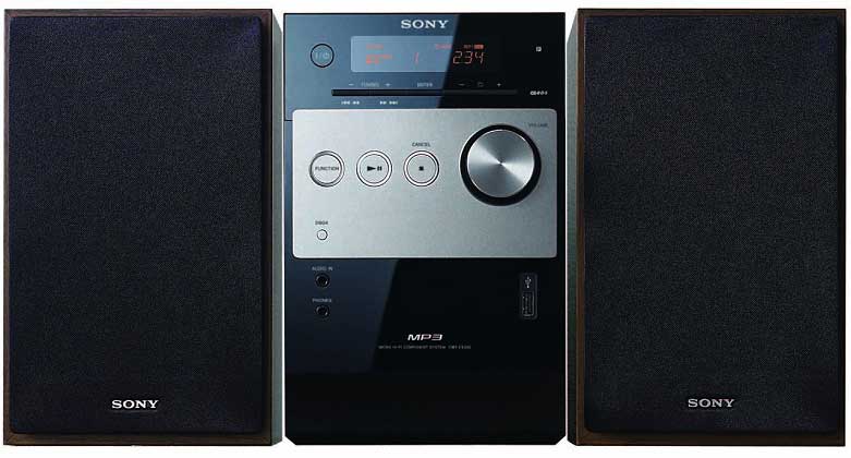 Sony FX200 Mikro Hi-Fi sistem sa USB priključkom - dodatni pogled