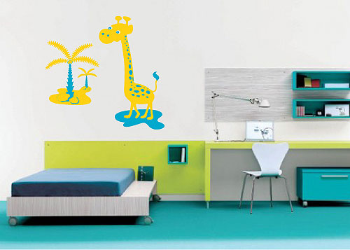 Zidni tatoo Mrs Giraffe D01 120x140cm 47A7DE FDDA38 - dodatni pogled