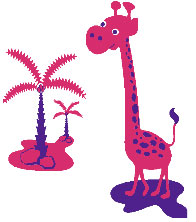 Zidni tatoo Mrs Giraffe D01 103x120cm 4F218B D72D6D - dodatni pogled