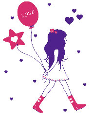 Zidni tatoo Girl With Baloons D06 90x120cm 4F218B D72D6D - dodatni pogled