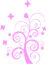 Zidni tatoo Dream Tree U06B 60x85cm FF99FF - dodatni pogled
