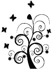 Zidni tatoo Dream Tree U06B 106x150cm 060606 - dodatni pogled