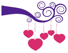 Zidni tatoo Under the Hearts R04 80x60cm 4F218B D72D6D - dodatni pogled