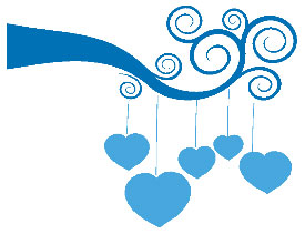 Zidni tatoo Under the Hearts R04 120x90cm 0071B5 47A7DE - dodatni pogled