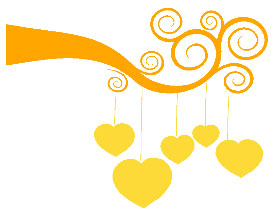 Zidni tatoo Under the Hearts R04 80x60cm FFA600 FDDA38 - dodatni pogled