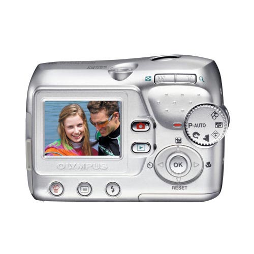 Olympus FE - 100 - digitalni fotoaparat Power Kit (OlympusTorbica + Punjač + 2 NiMH Baterije) - dodatni pogled