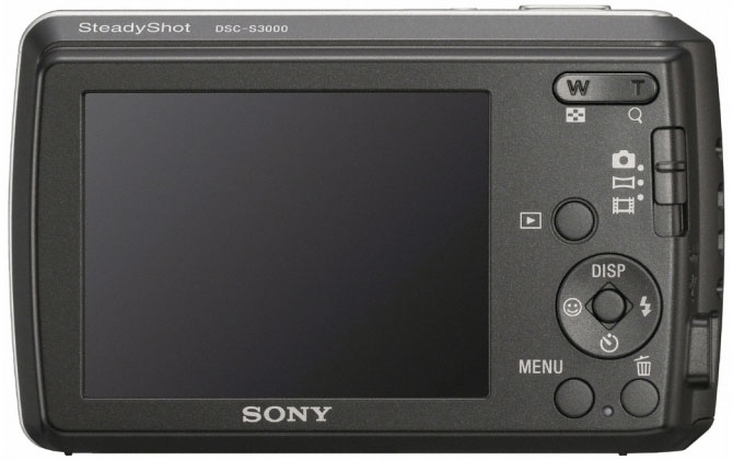 Sony S3000B digitalni kompaktni fotoaparat - dodatni pogled