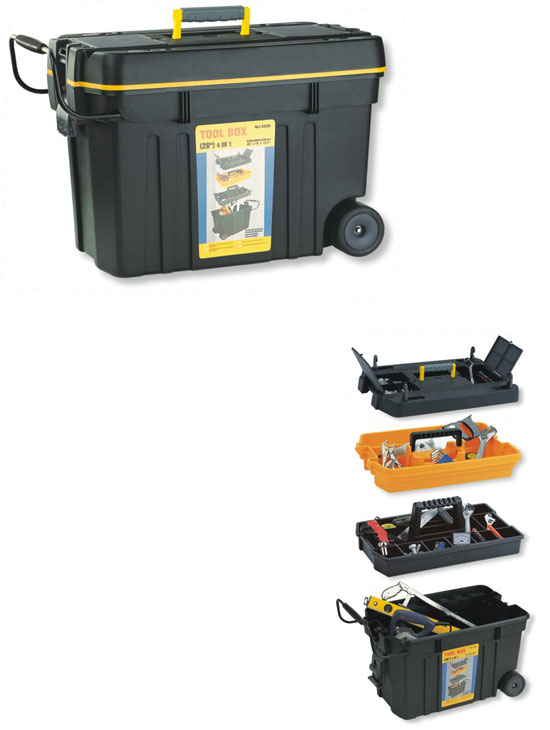 Plastična kaseta za alat 4-in-1 MJ-2029 - dodatni pogled