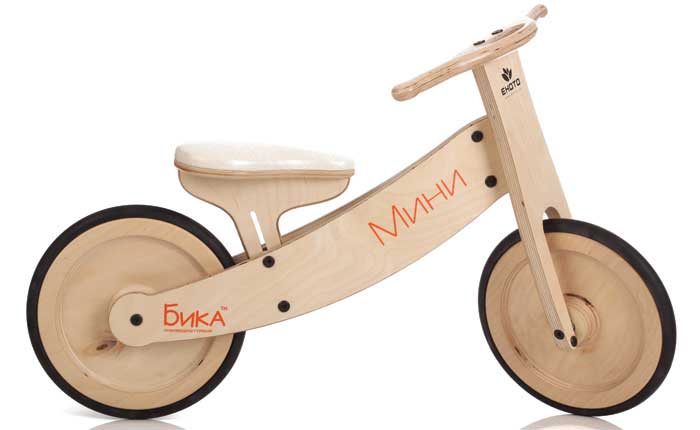 Bika Mini Drveni Bicikl - dodatni pogled