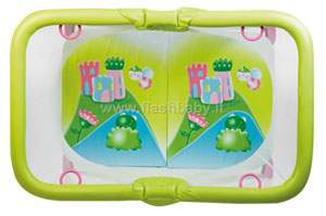 Giordani Ogradica za bebe Playpen pink/green GIO1700.161 - dodatni pogled
