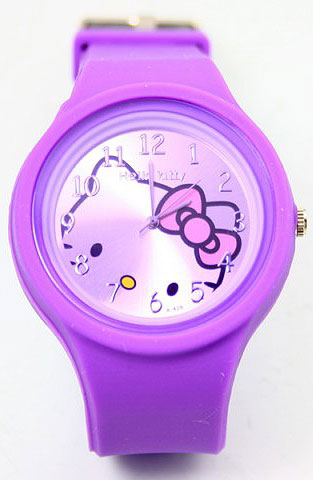 Hello Kitty Ručni časovnik 5708 silicone purple - dodatni pogled
