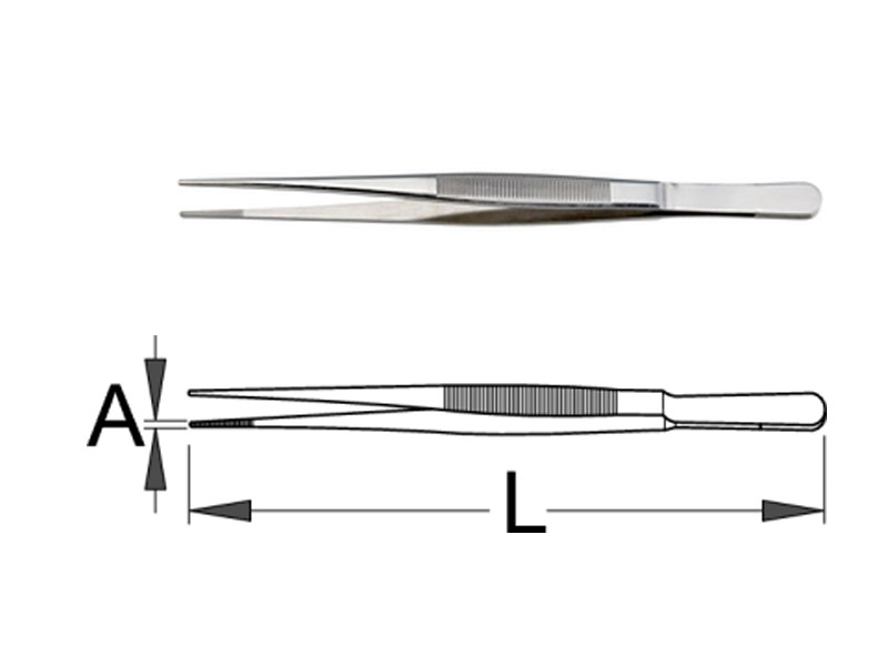 UNIOR Pinceta ravna, 160 mm, art. 1342 619280 - dodatni pogled