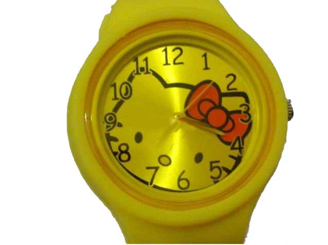 Hello Kitty Ručni časovnik 5708 silicone yellow - dodatni pogled