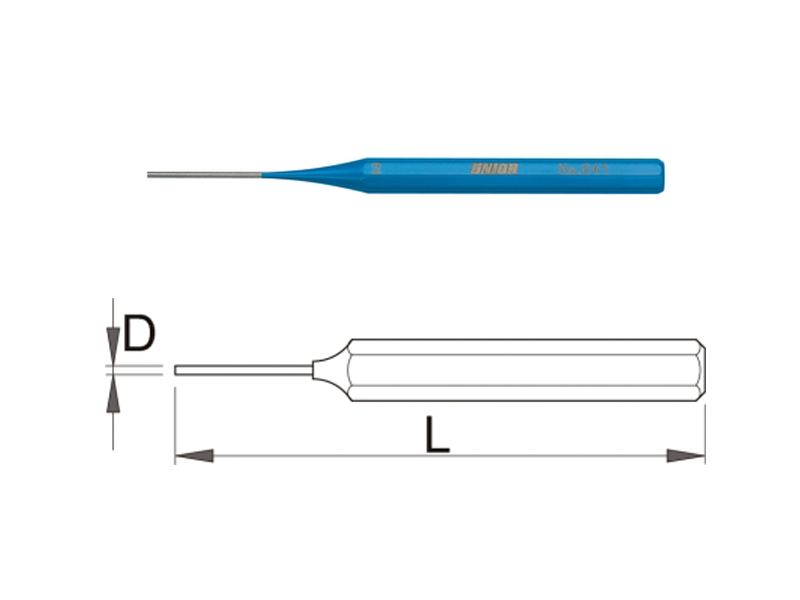 UNIOR Izbijač 2x115 mm, art. 641 601711 - dodatni pogled