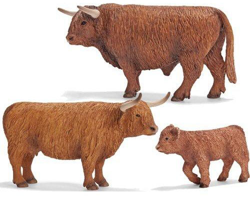 Schleich Domaće životinje - Škotsko Hajlend Tele 13660 - dodatni pogled