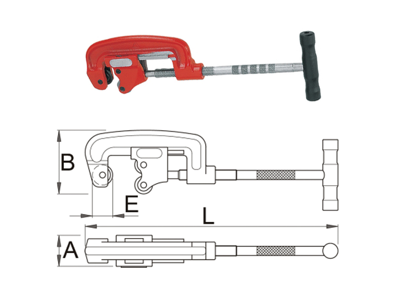 UNIOR Rezač cevi, 1/8-2 cola 361/6 601108 - dodatni pogled