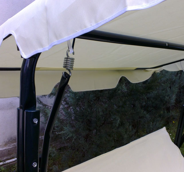 Ljuljaška Za Dvorište Trosed AlwaysNew - Champagne boja - dodatni pogled