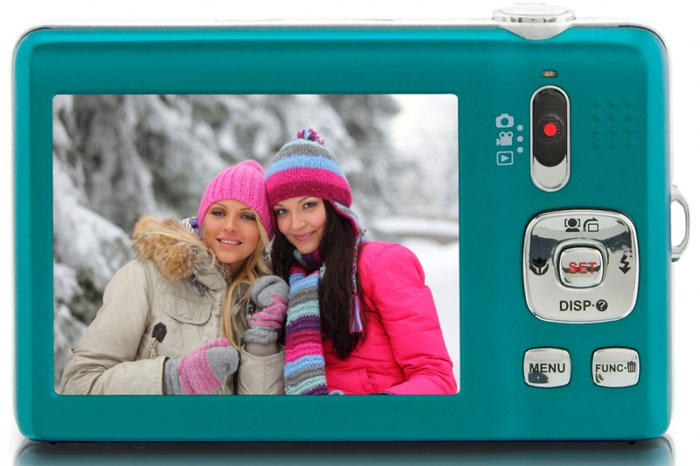 Praktica Luxmedia 14-Z4 petrol digitalni fotoaparat - dodatni pogled