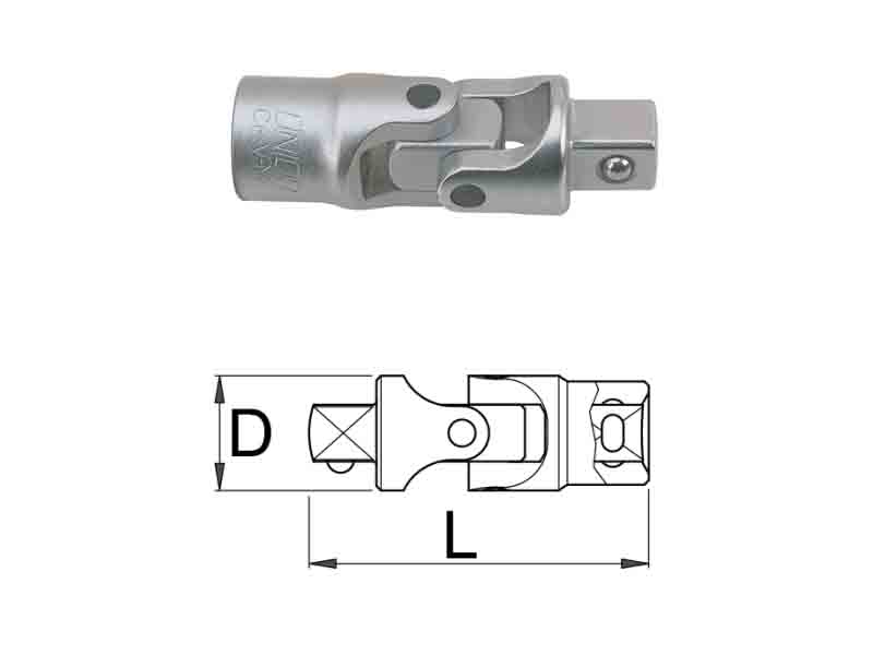 Kardanski zglob za nasadne ključeve 1/2 600873 - dodatni pogled