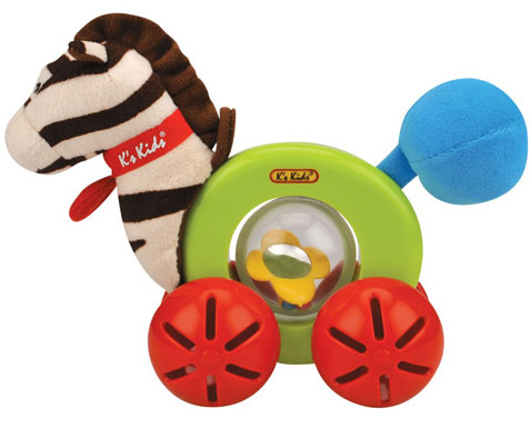 Igračka za bebu - KsKids Zebrica Rajan na točkovima KA10547 - dodatni pogled