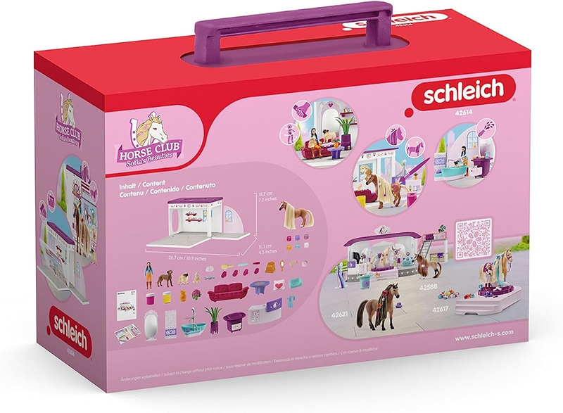 Schleich® Horse Club figure Pet salon 42614 - dodatni pogled