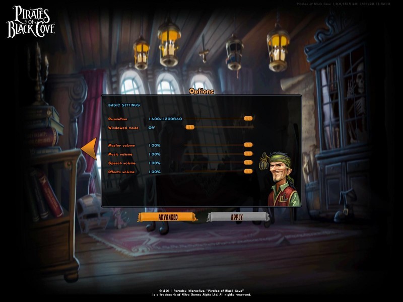 Pirates of Black Cove  - dodatni pogled