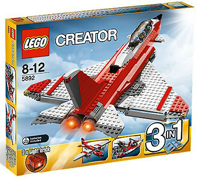 LEGO® Creator Avion Sonic Boom LE5892 - dodatni pogled