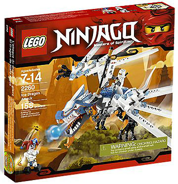 LEGO®  NINJAGO Napad Ledenog Zmaja LE2260 - dodatni pogled
