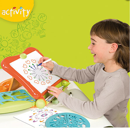 Smoby Portabl Dvostrana Tabla Za Pisanje Nomad Multiart SM028038 - dodatni pogled