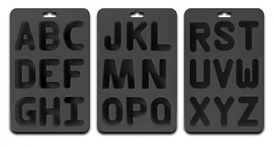 SuckUK Modla za led Alphabet  - dodatni pogled