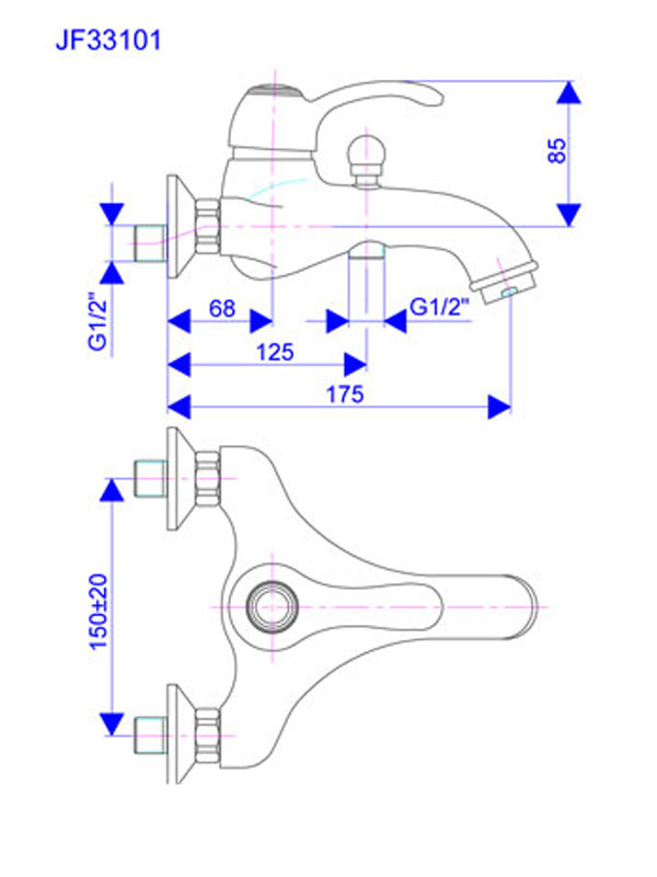 BATERIJA za kadu JF33101 - dodatni pogled