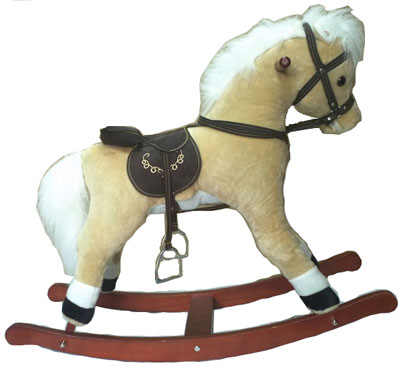 Ljuljalica Konjić Sa zvučnim Funkcijama Jolly Ride Begie - dodatni pogled