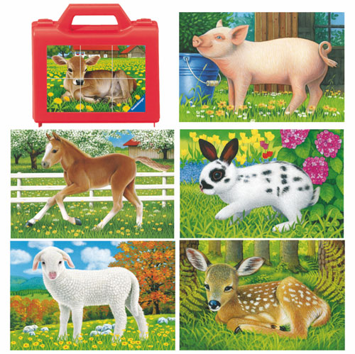 Ravensburger Puzzle Kocke Mladunci 01-074082 - dodatni pogled