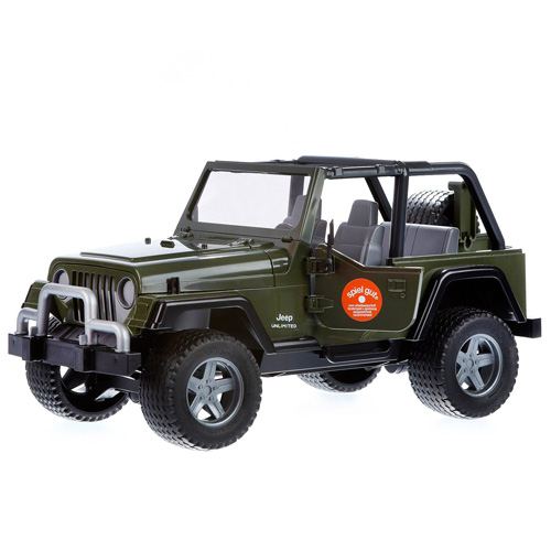 Bruder Jeep Wrangler green 02-025200 - dodatni pogled
