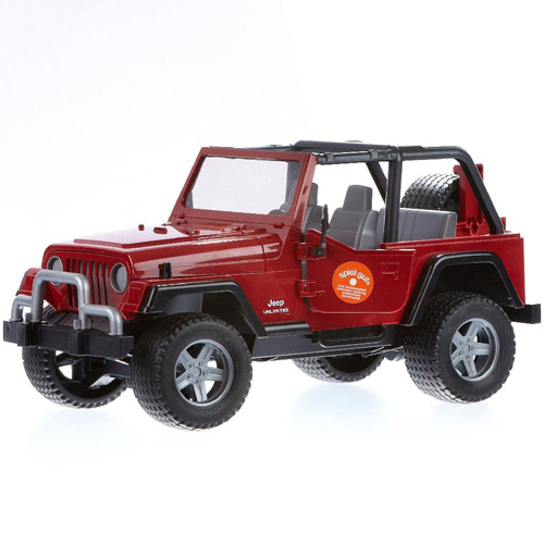 Bruder Jeep Wrangler red 02-025200 - dodatni pogled