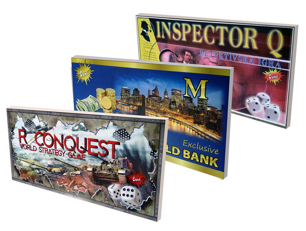 Novogodišnji komplet društvenih igara - dodatni pogled