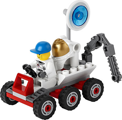 LEGO® City Space Moon Buggy LE3365  - dodatni pogled